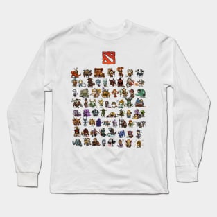 Dota Heroes Long Sleeve T-Shirt